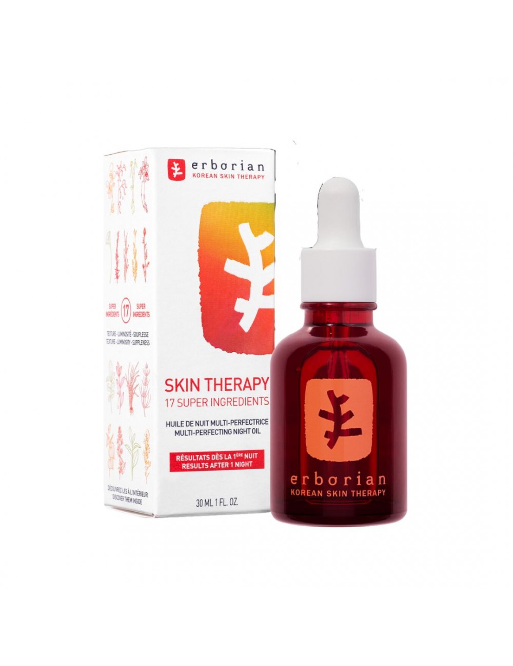 Erborian SKIN THERAPY Night Oil 30ml - Olio trattamento notte