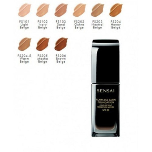 Sensai Flawless Satin Moisture Foundation SPF25 30 ml FS103 Sand Beige - Fondotinta