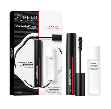 Shiseido Mascara Controlled Chaos Mascaraink - Set Mascara Volume con omaggi