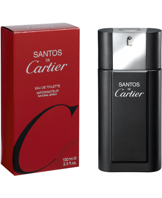Cartier SANTOS Eau de Toilette Vapo 100 ml - MIA PROFUMERIA