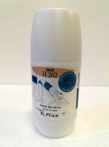 Elpher H202 Natural Deo Roll-on 75 ml Talco - MIA PROFUMERIA