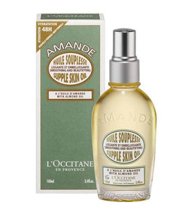 L'Occitane HUILE SOUPLESSE Almond Supple Skin Oil - Firming & Beautifying 100 ml - MIA PROFUMERIA