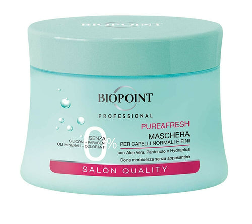 Biopoint PURE&FRESH Maschera capelli normali e fini 250 ml