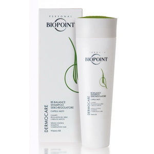 Biopoint DERMOCARE Re-Balance Shampoo Sebo-Regolatore 200 ml - Capelli misti