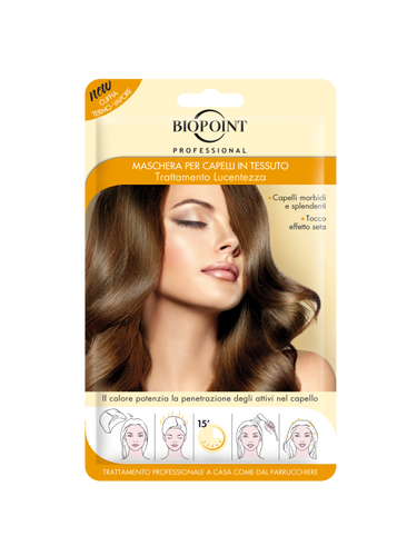 Biopoint MASCHERA PER CAPELLI IN TESSUTO Trattamento Lucentezza 35 ml - MIA PROFUMERIA