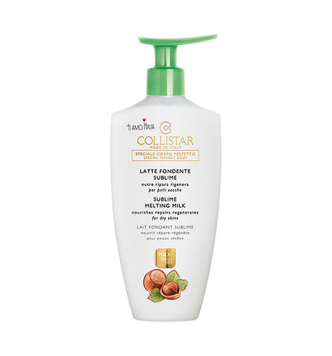 Collistar LATTE FONDENTE SUBLIME 400 ml Maxi Taglia - Pelli molto secche - MIA PROFUMERIA