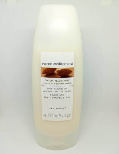 Atkinsons Segreti Mediterranei Doccia Vellutante Mandorle e Miele 250 ml - MIA PROFUMERIA