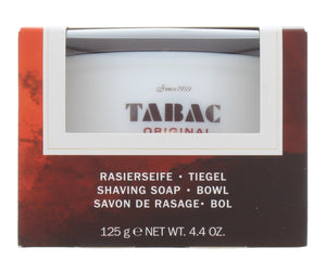 Tabac Original SAPONE BARBA con Tazza 125 g RASIERSEIFE - SHAVING SOAP Bowl - MIA PROFUMERIA
